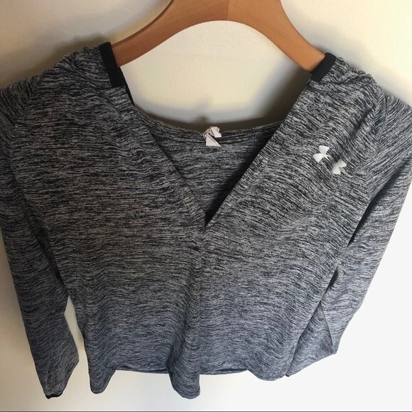 Under Armour Grey Tech Hoodie Size Medium - Picture 6 of 14